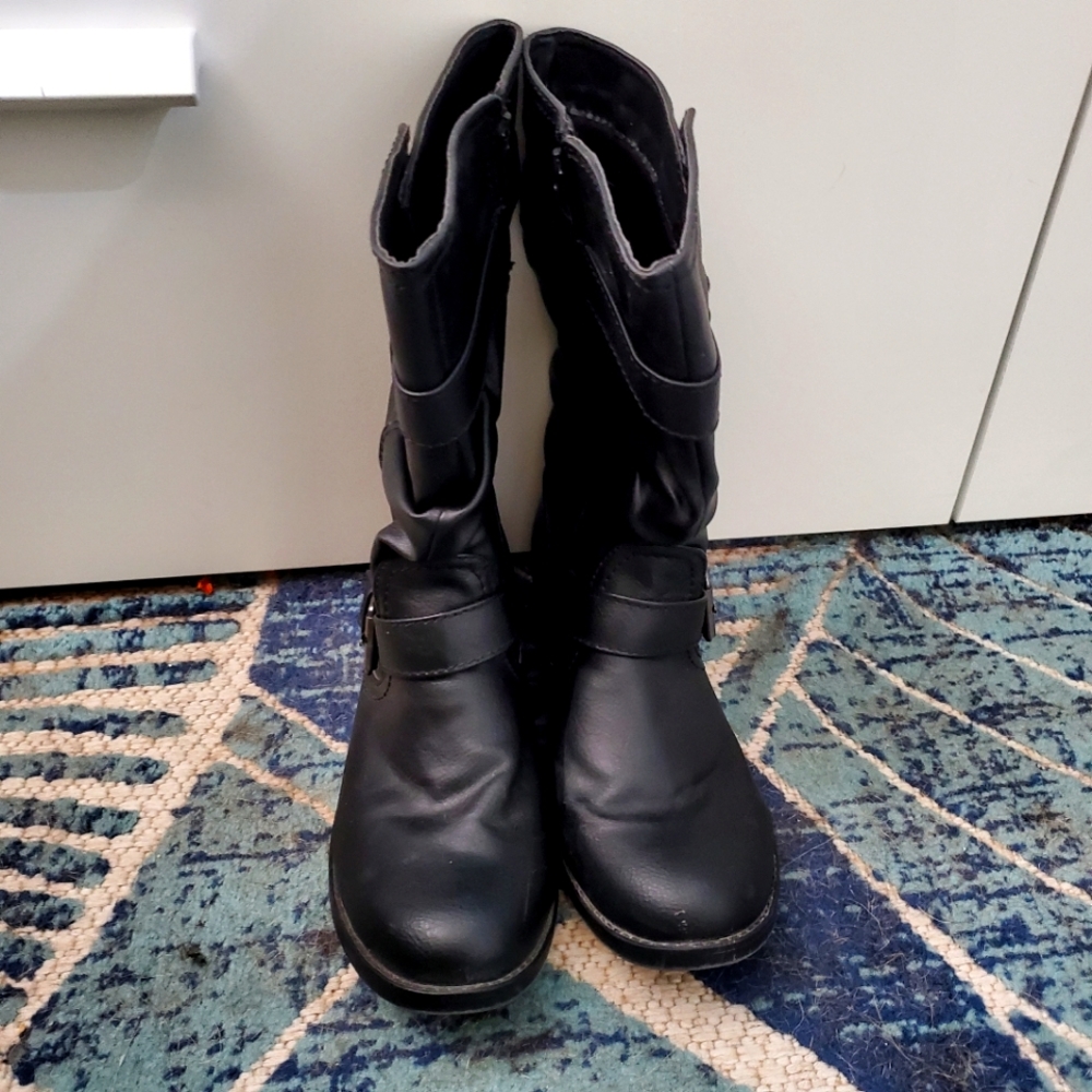 Bongo womens biker boots